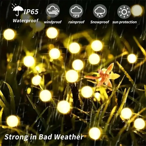 Solar Firefly Garden Lights (10 LED - IP65)